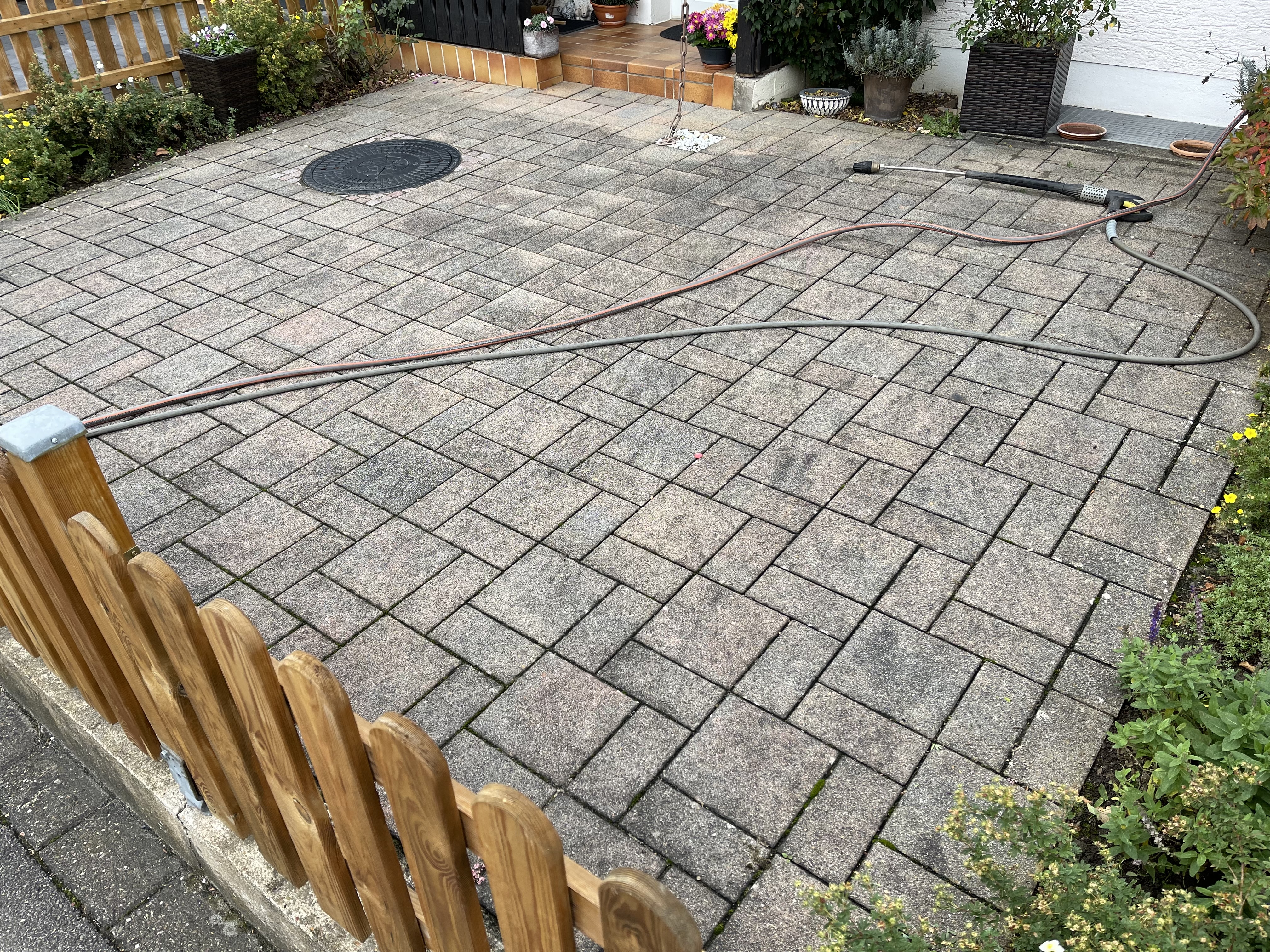 Vor Reinigung